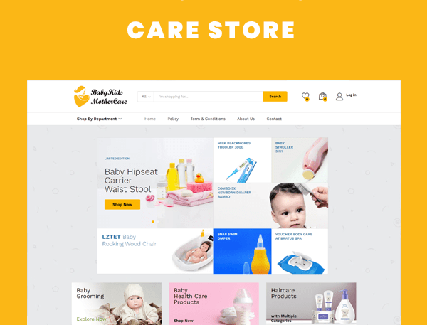 Baby Kids and Mother Care Store