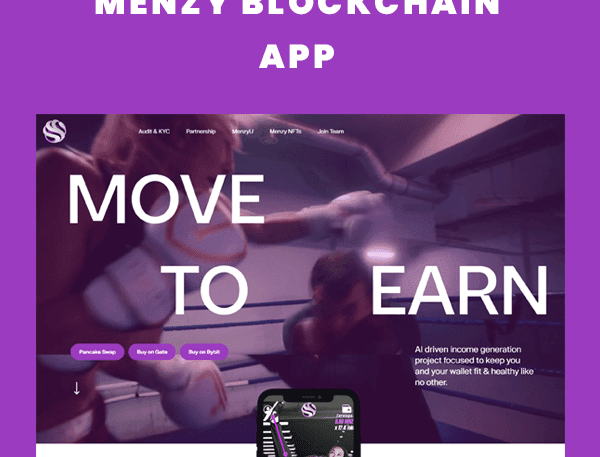 Menzy Blockchain App