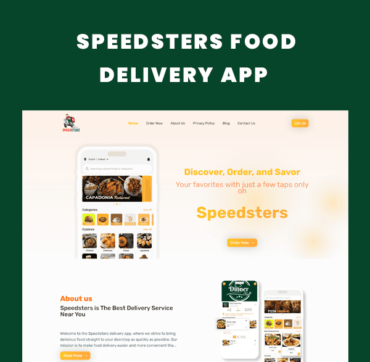 Speedsters Food Delivery App